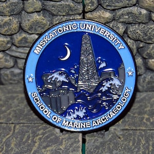 Miskatonic University School Of Marine Archaeology Pin