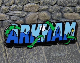 Travel Arkham Enamel Pin (Miskatonic University)