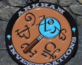 Arkham Investigators Enamel Pin