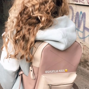 Mini sac à dos personnalisé, sac à dos pour tout-petits pour enfants fait à la main, petit sac à dos en cuir mignon