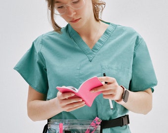 Nurse Organizer Belt, Hip Bag, Personalized Fanny Pack, Tool Belt, Health Worker Gift