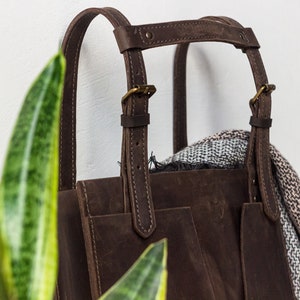 Real Leather Handbag, Shoulder Bag, Personalized Soft Tote image 6