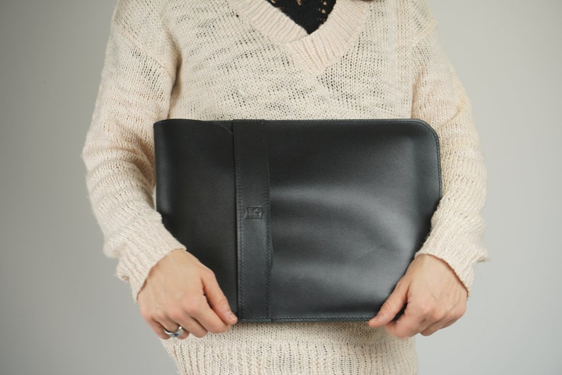 13inch Leather Laptop Sleeve Cute Laptop Cover Bag Gift for Etsy