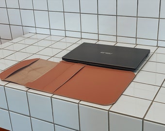 Housse en cuir pour ordinateur portable, sacoche pour ordinateur portable personnalisée, housse pour ordinateur portable Asus