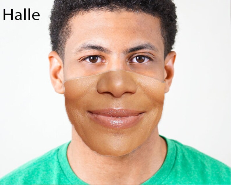 Celebrity Face Masks Various Famous Faces 2 Layer Etsy