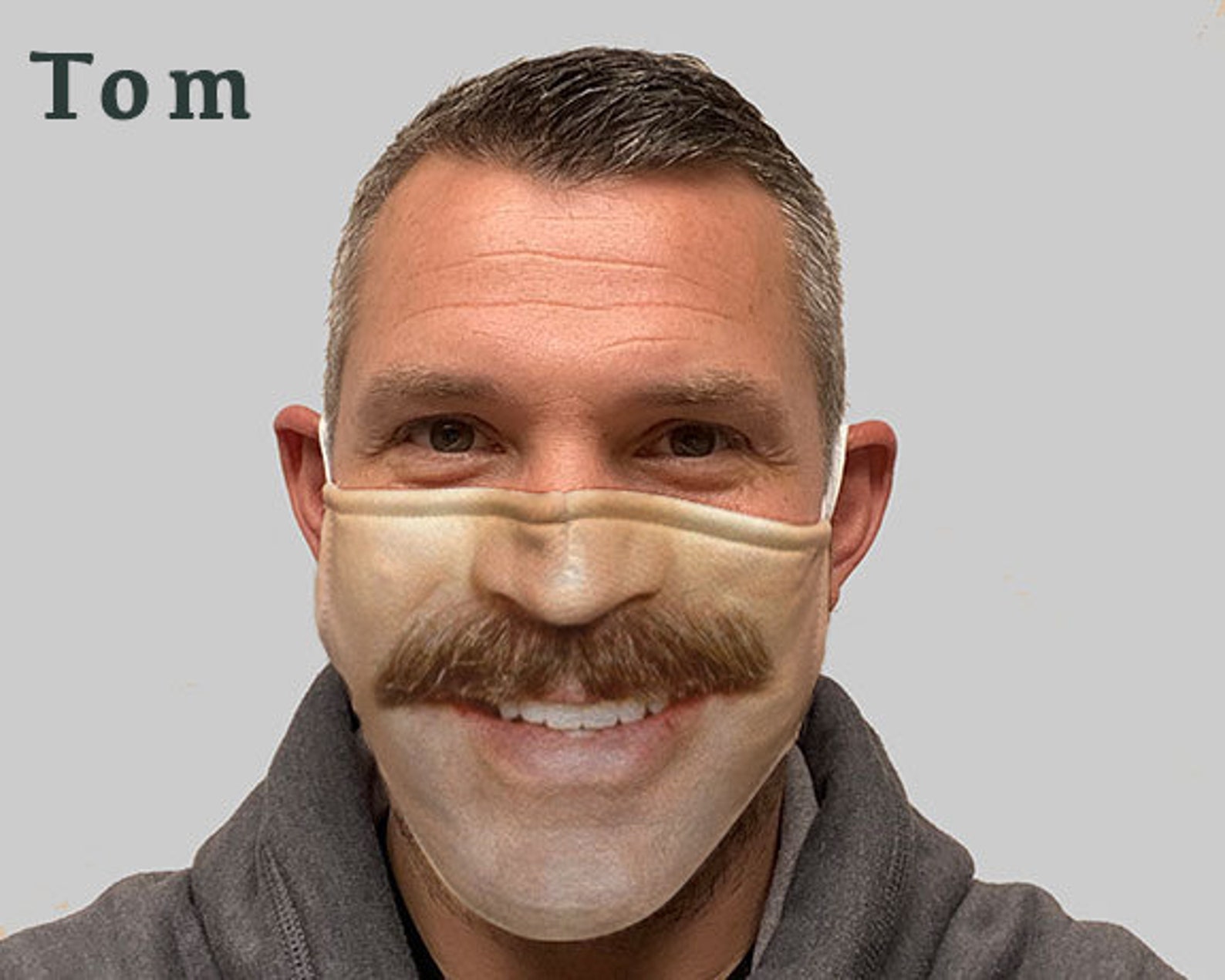 Celebrity Face Masks Various Famous Faces 2 Layer Etsy