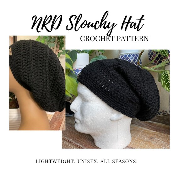SIMPLE SLOUCHY HAT (BLACK) SIMPLE SLOUCHY HAT (BLACK)