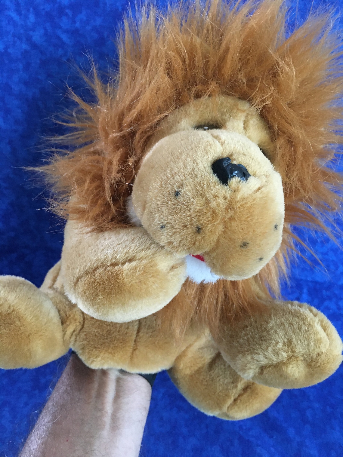 Vintage Lion Hand Puppet Etsy