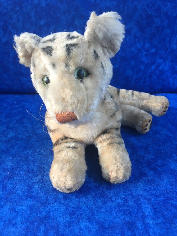 Vintage stuffed sale tiger