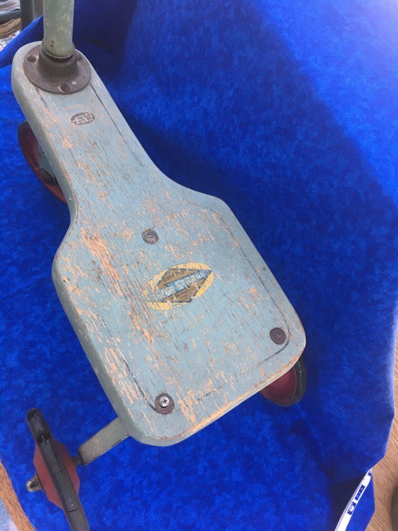Vintage Early Tricycle or Scooter for a Toddler or Small Child.