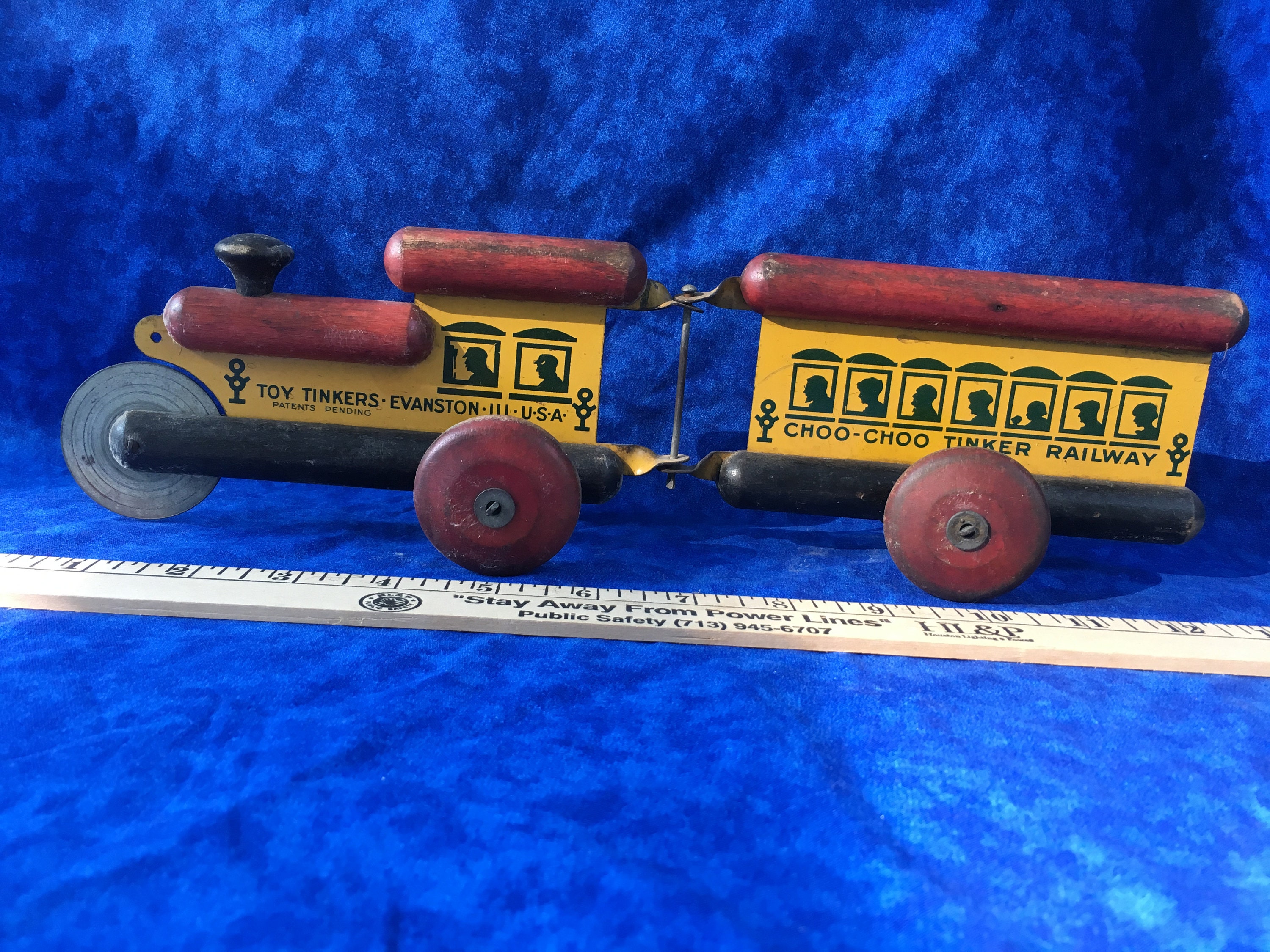 Antique Toy Tinkers Choo Choo Tinker Railway