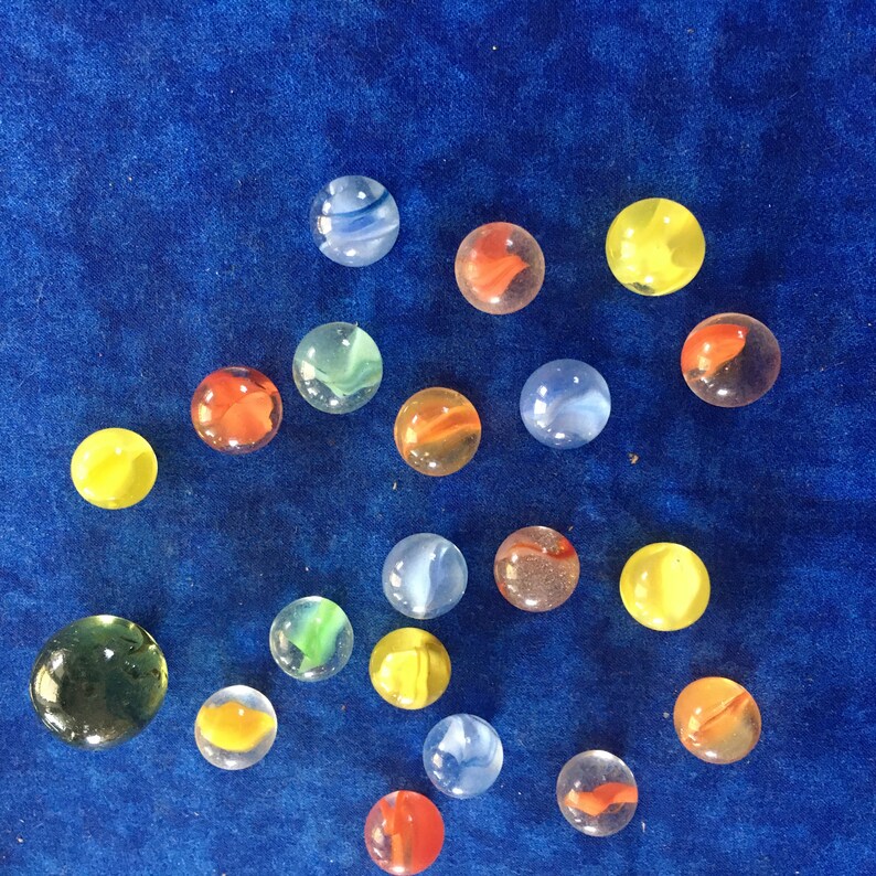 Vintage Cat's Eye Marbles 1 Etsy
