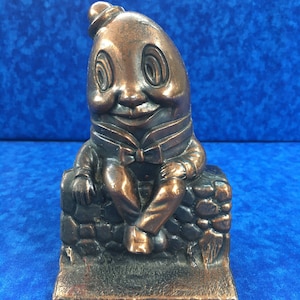 Vintage Copper Bank with Humpty Dumpty