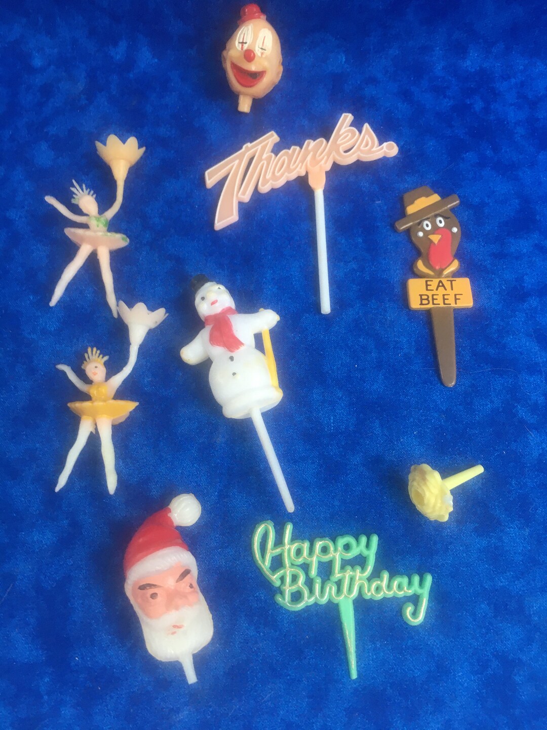 Vintage Cake Toppers for Children Etsy