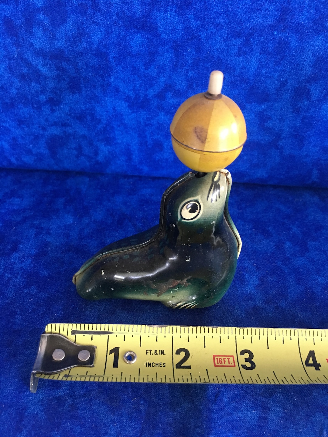 Vintage Seal With Ball on Nose Etsy
