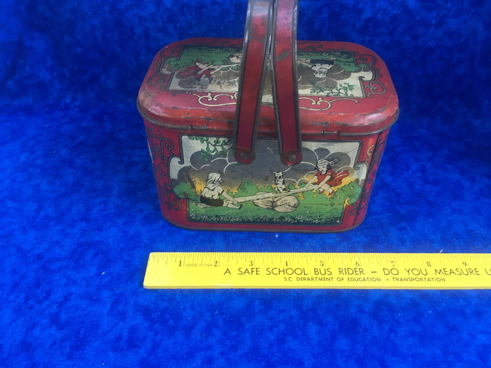 Antique Lunch Pail 192030 Etsy