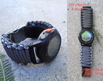 Garmin Fenix 1,2,3, 3 HR, 5X,6X,7X/ Instinct 2X, 3 (50mm)/ Quatix 3, 5X, 6X/ Tactix Replacement Watchband w Detachable Strap