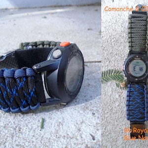 garmin Fenix 1,2,3, 3 HR, 5X,6X,7X/ Instinct 2X, 3 (50 mm)/ Quatix 3, 5X, 6X/ Tactix Ersatzarmband mit abnehmbaren Armband