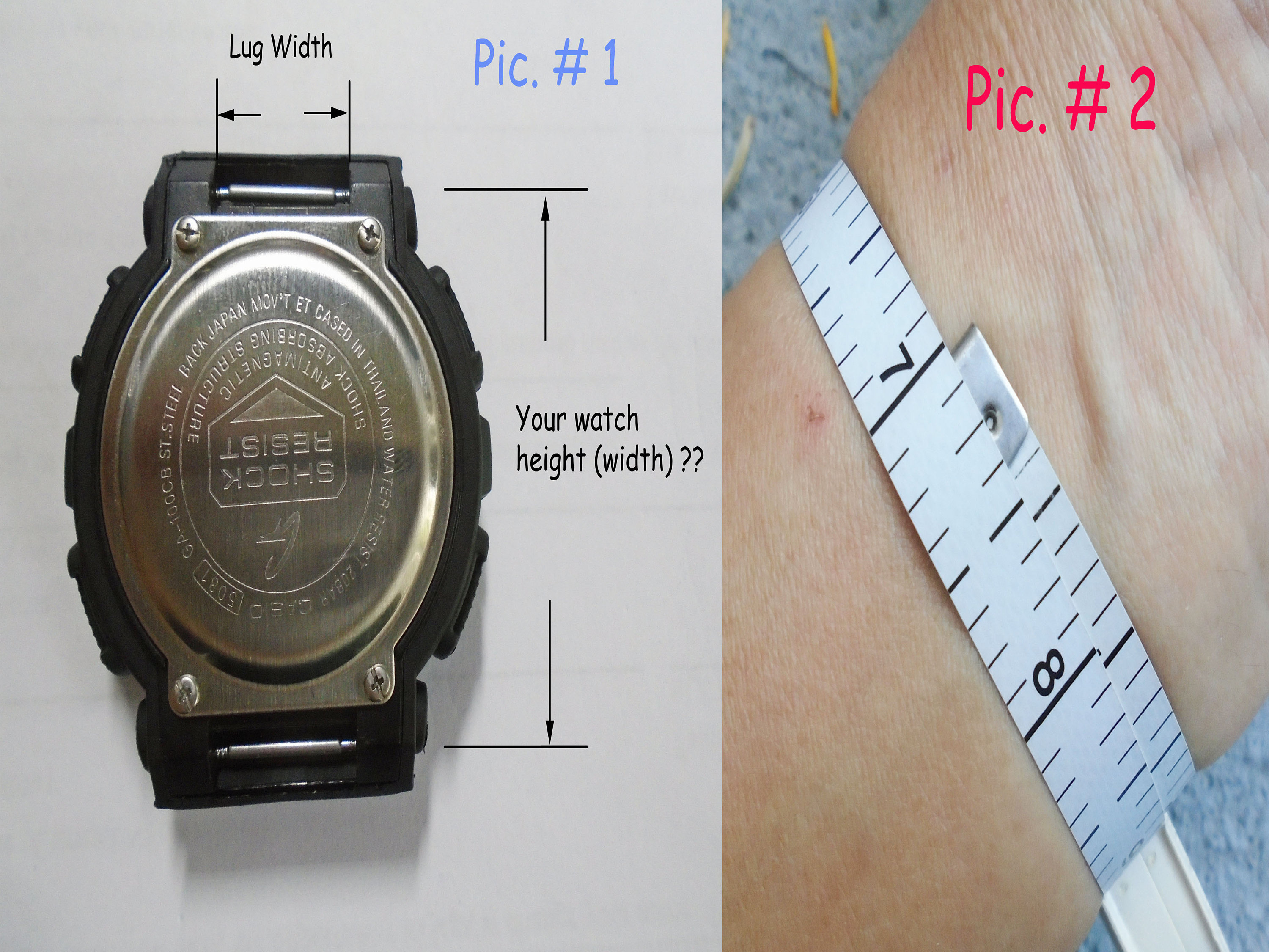 パラコード 550 カシオ G-Shock 調節可能な交換用時計バンド