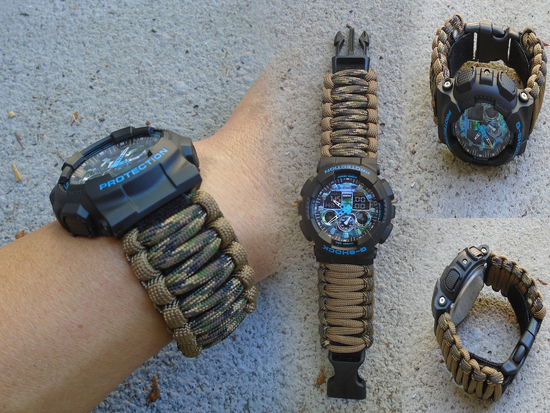 Paracord 550 Casio Watchband W - Etsy