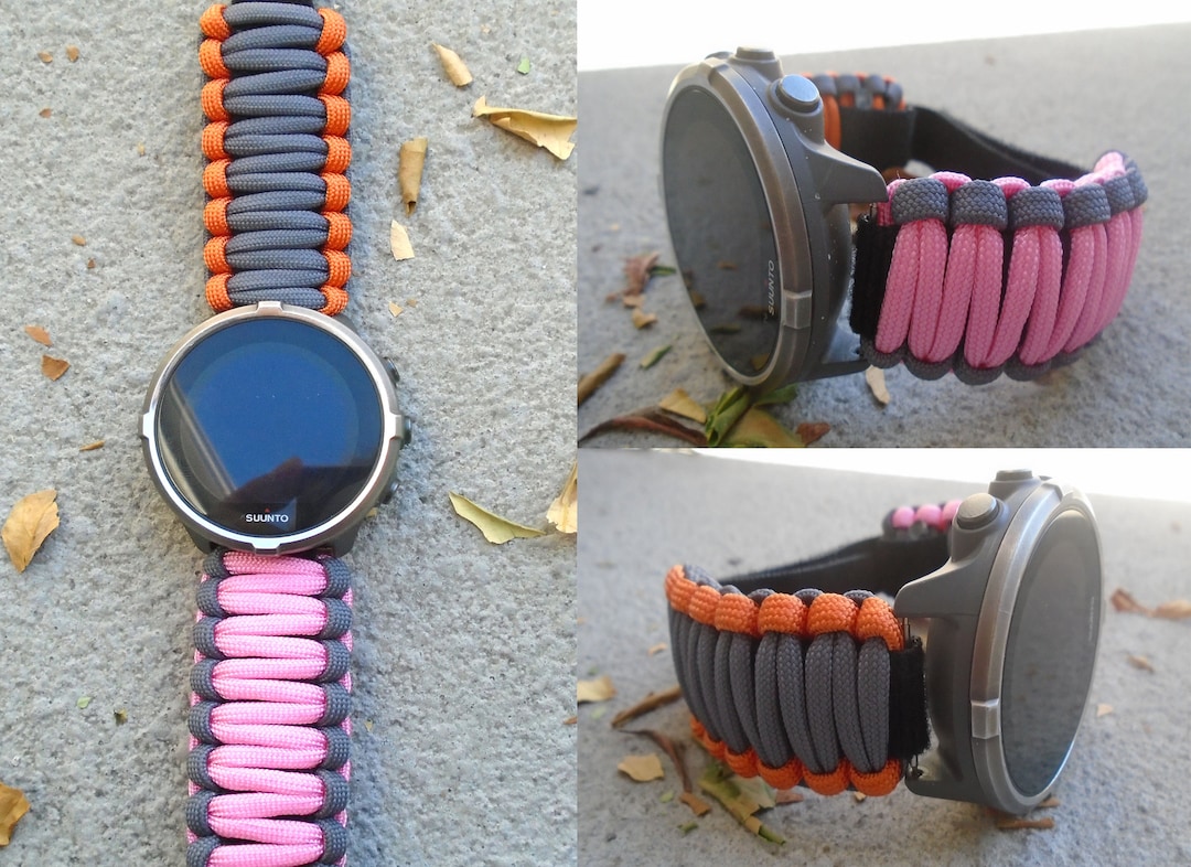 Paracord 550 Suunto 9, 7, Peak, 3, D5, Elementum, Spartan Sport