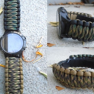 Garmin Fenix 5 5S plus, 6 6S pro, 7 7S/ Marq/ Instinct/ Quatix 5, 6/ Vivoactive 4/ Vivomove Replacement Watchband w Detachable Strap