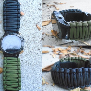 Garmin Fenix 5 5S plus, 6 6S pro, 7 7S/ Marq/ Instinct/ Quatix 5, 6/ Vivoactive 4/ Vivomove Replacement Watchband w Detachable Strap