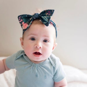 Tuto couture facile : turban bébé 6-12 mois - patron gratuit
