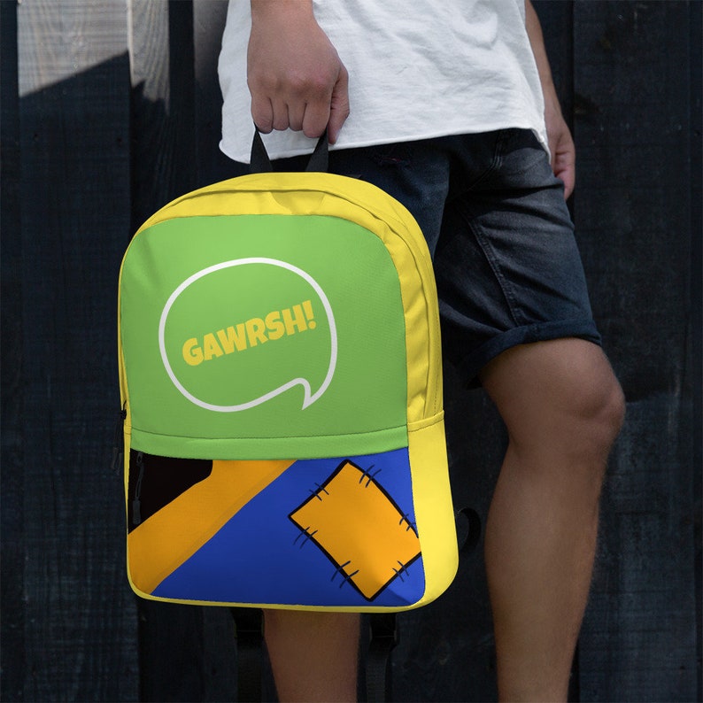 Goofy Backpack Disney Inspired Backpack Backpack Disney Etsy