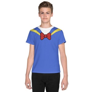Donald Duck Youth T-Shirt, Number one duck youth unisex t-shirt