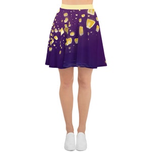 Tangled Rapunzel skirt, Floating lights skirt