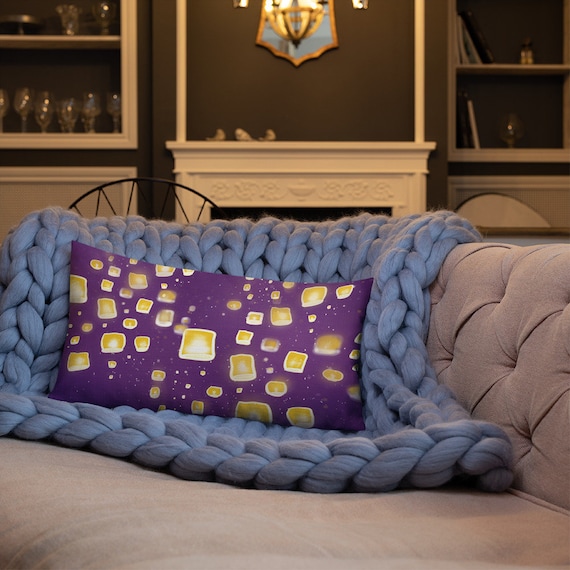 Tangled Rapunzel Purple throw pillow Tangled Rapunzel Purple throw pillow