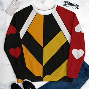 Queen of Hearts Alice in Wonderland inspired Unisex Sweatshirt