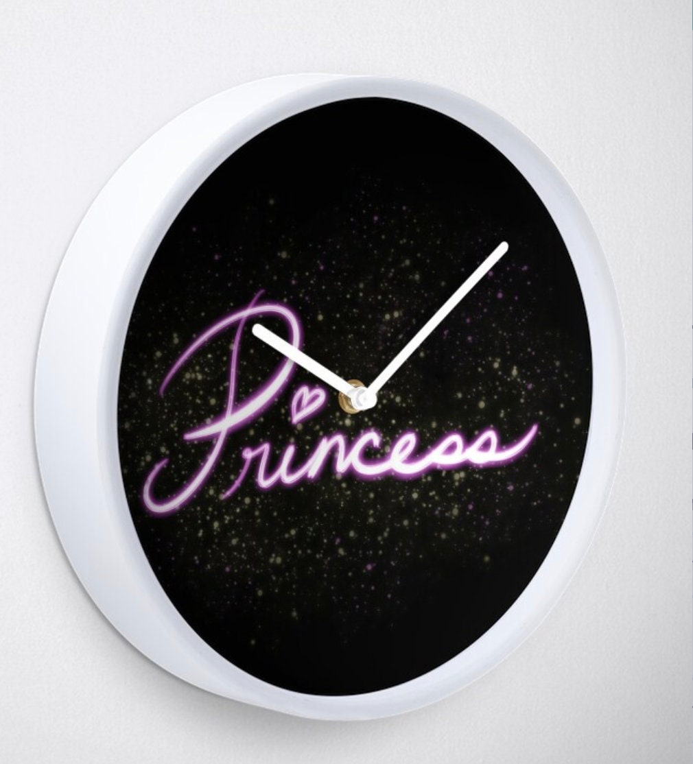 Princess wall clock, Disney Princess clock, disney inspired clocks sold by Humane Daron SKU