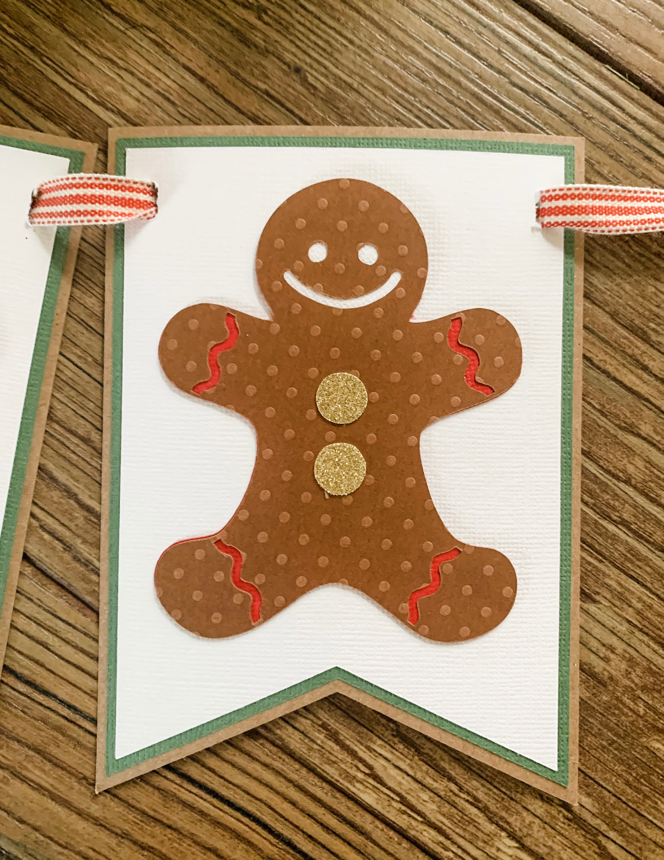 Gingerbread Man Banner Christmas Banner Holiday Banner | Etsy