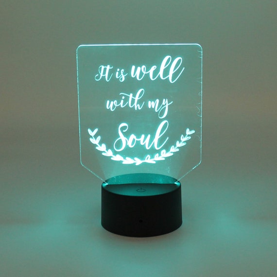 Household Serve The Lord {Night Light} Household Serve The Lord {Night Light}