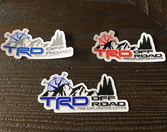 TRD Off-road PNW Exploration Edition custom decals