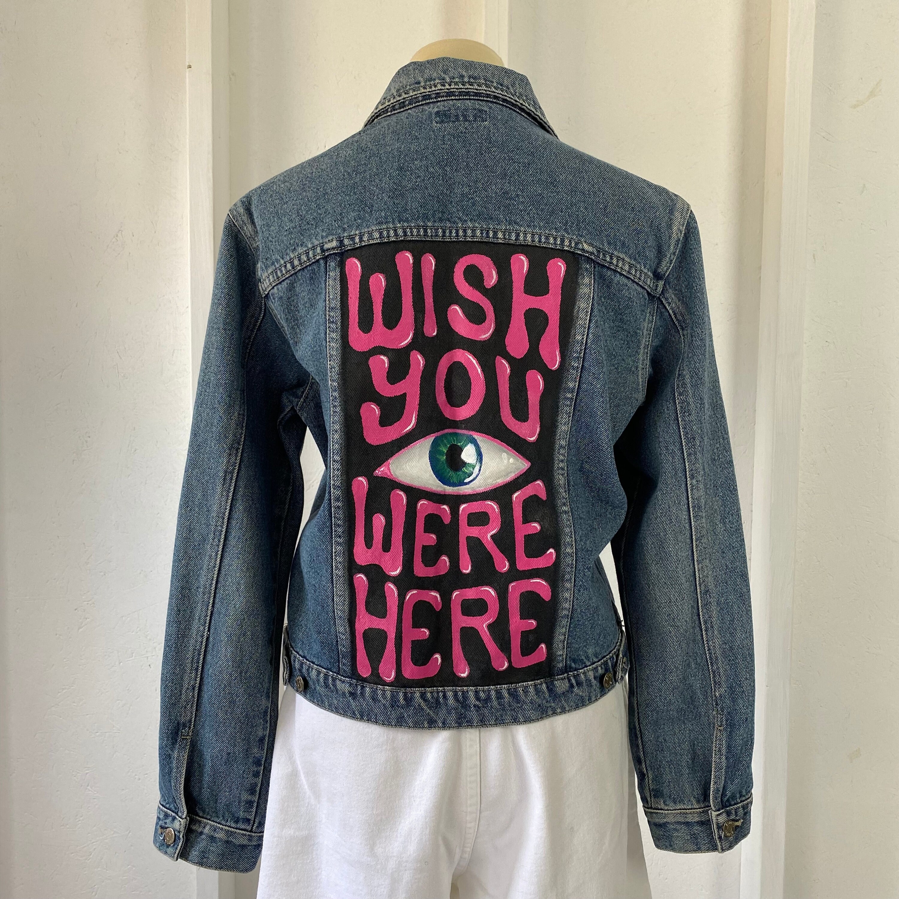 Women's Pink Floyd Denim Jacket WISH 