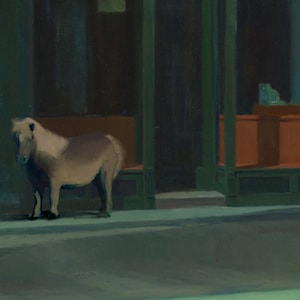 Parks and Rec Nighthawks Art Print image 5