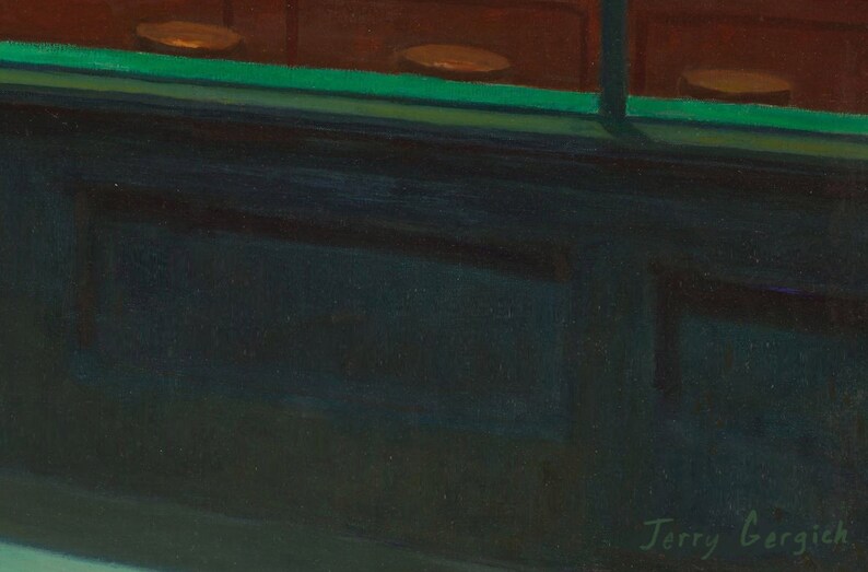 Parks and Rec Nighthawks Art Print image 6