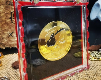 Moneda Sea of Thieves en oro 24K (Edición Limitada y Numerada con expositor)