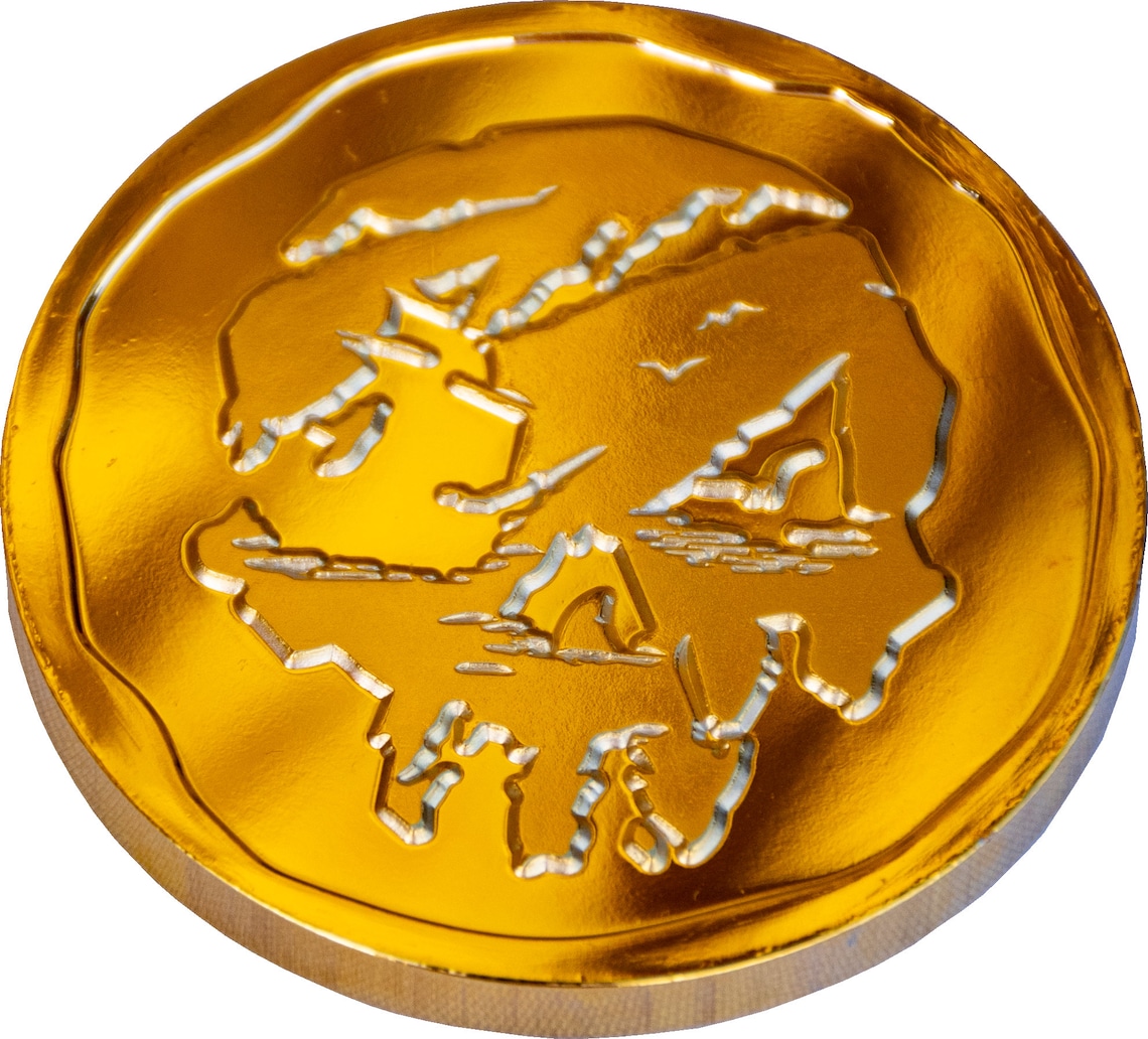 Sea of Thieves Coin in 24K GOLD Etsy