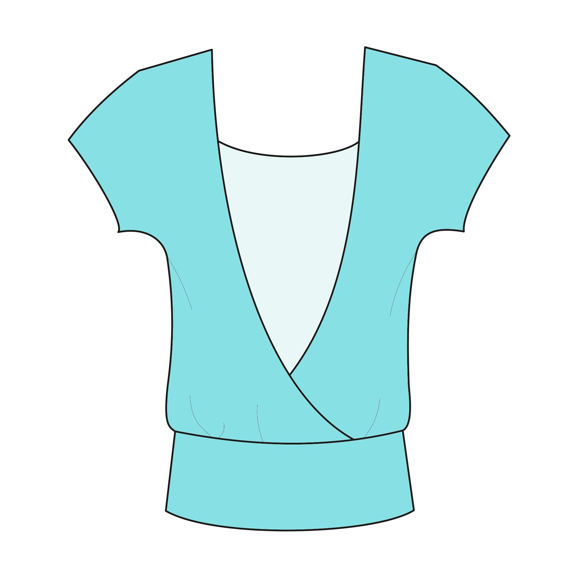 Blouse patternpdf sewing patterns for womenpatternSizes Etsy