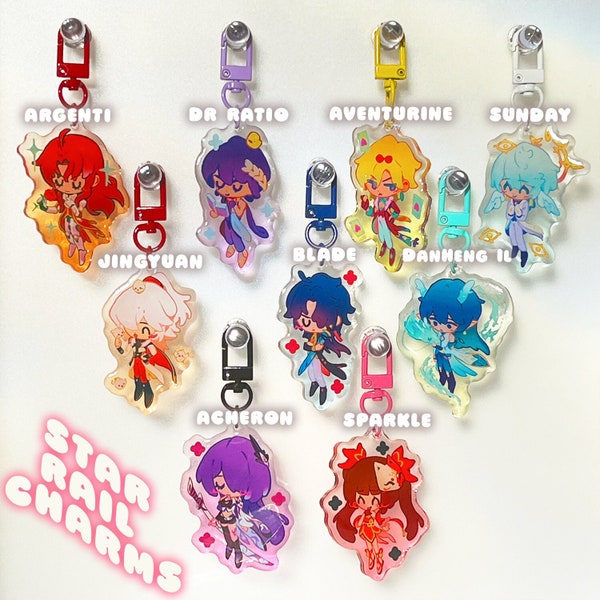 Honkai Star Rail Charms/Keychains