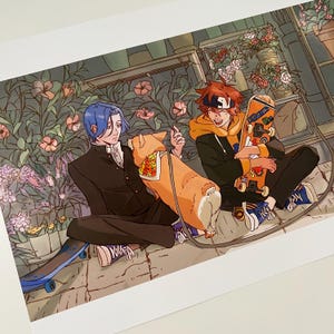 Sk8 Reki & Langa Poster 11&quot;x17&quot;