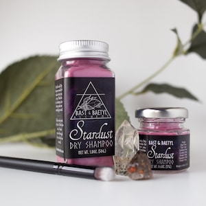 Stardust Dry Shampoo in Elderberry Pink - Vegan - Natural - Handmade -