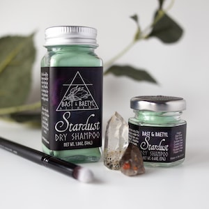 Stardust Dry Shampoo in Lichen Green - Vegan - Natural - Handmade -