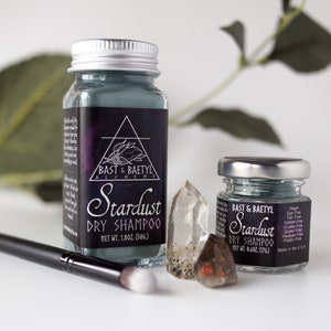 Stardust Dry Shampoo in Sea Bed Green - Vegan - Natural - Handmade -