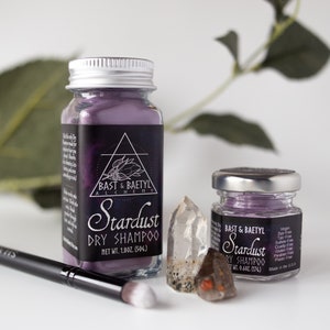 Stardust Dry Shampoo in Mystic Shard Lila - Vegan - Natur - Handmade -