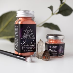 Stardust Dry Shampoo in Delirium Orange - Vegan - Natural - Handmade -